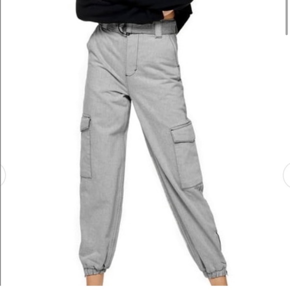TOPSHOP Judo Cargo Jogger Pants - Picture 2 of 4